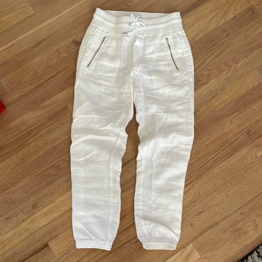 NWOT Athleta Cabo Linen Joggers - Size 4